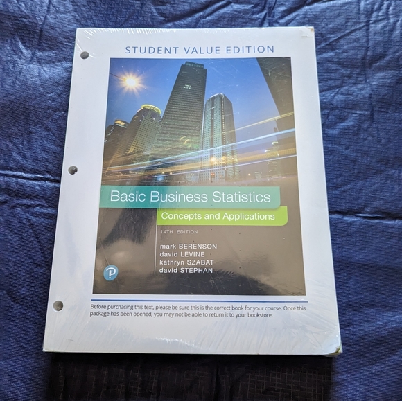 Basic Business Statistics: Concepts and Applications 14th Edition - Picture 2 of 11
